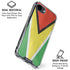 Guyana Flag Distressed iPhone 16e Clear Case
