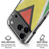 Guyana Flag Distressed iPhone 18 Pro Clear Case