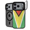Guyana Flag Distressed iPhone 18 Pro Kickstand Case