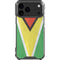 Guyana Flag Distressed iPhone 18 Pro Max Clear Case