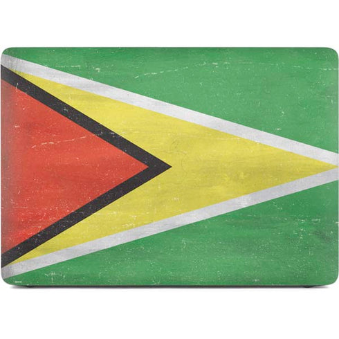 Guyana Flag Distressed Apple MacBook Air Skin
