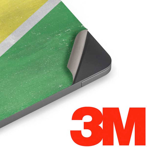 Guyana Flag Distressed Apple MacBook Air Skin