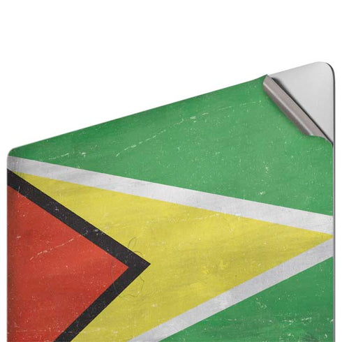 Guyana Flag Distressed Apple MacBook Pro 16-inch Skin