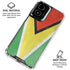 Guyana Flag Distressed Moto G Power 5G (2024) Clear Case
