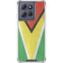 Guyana Flag Distressed Moto G Stylus 5G (2025) Clear Case