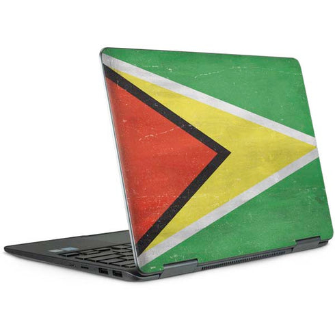 Guyana Flag Distressed Notebook 9 Pro 13in (2017) Skin