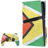 Guyana Flag Distressed PS5 Pro Disk Bundle Skin