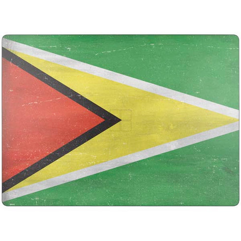 Guyana Flag Distressed Surface Laptop 7 13.8in Skin