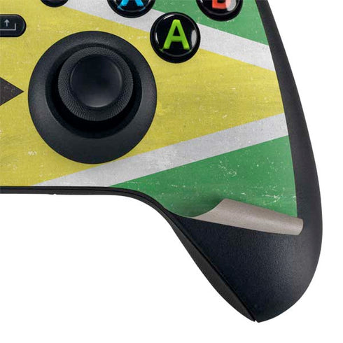 Guyana Flag Distressed XBox Series X Digital Edition Bundle Skin