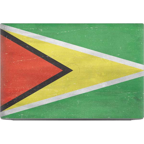 Guyana Flag Distressed Dell XPS Skin