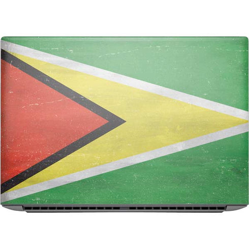 Guyana Flag Distressed HP ZBook Fury 16 G10 Skin