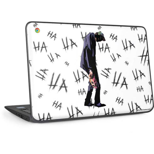 DC Comics The Joker HAHAHA Walking HP Chromebook Skin