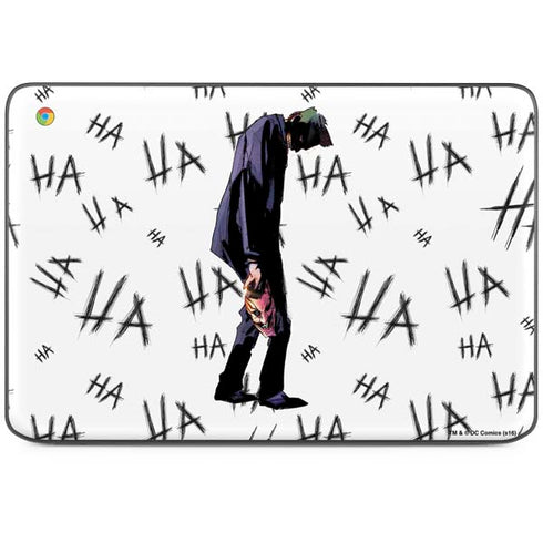 DC Comics The Joker HAHAHA Walking HP Chromebook Skin