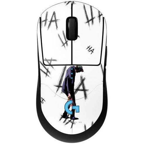 DC Comics The Joker HAHAHA Walking G Pro Wireless Gaming Mouse Skin