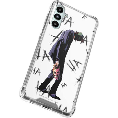DC Comics The Joker HAHAHA Walking Gabb Phone 4 Clear Case
