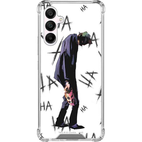 DC Comics The Joker HAHAHA Walking Galaxy A16 5G Clear Case