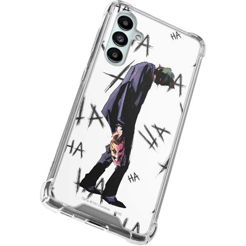 DC Comics The Joker HAHAHA Walking Galaxy A16 5G Clear Case