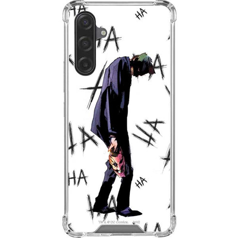 DC Comics The Joker HAHAHA Walking Galaxy A17 Clear Case