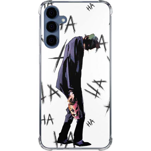 DC Comics The Joker HAHAHA Walking Galaxy A35 5G Clear Case