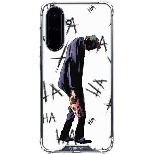 DC Comics The Joker HAHAHA Walking Galaxy A36 5G Clear Case