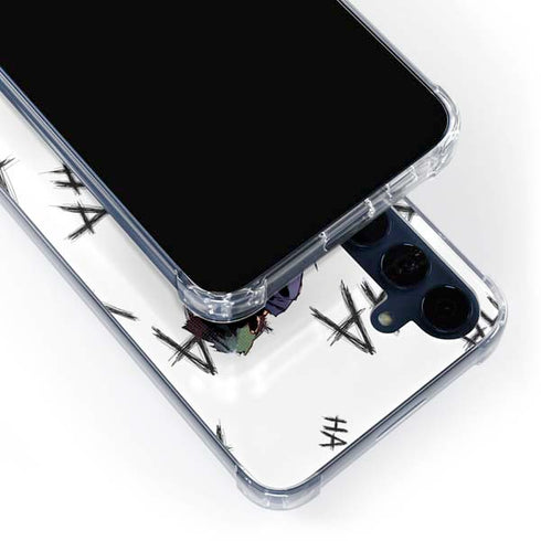 DC Comics The Joker HAHAHA Walking Galaxy A55 5G Clear Case