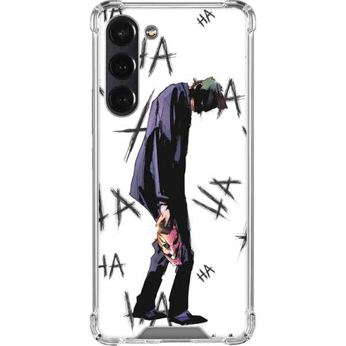 DC Comics The Joker HAHAHA Walking Galaxy S24 FE Clear Case