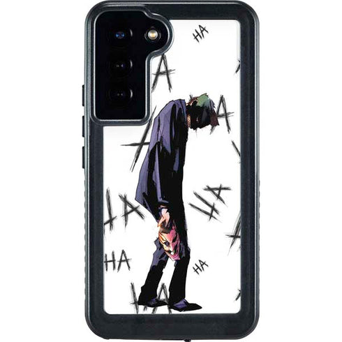 DC Comics The Joker HAHAHA Walking Galaxy S24 Plus Waterproof Case