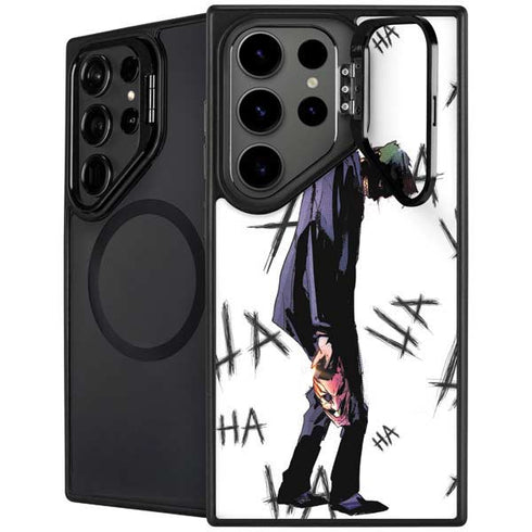 DC Comics The Joker HAHAHA Walking Galaxy S24 Ultra Kickstand Case