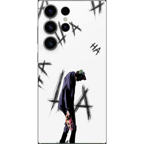 DC Comics The Joker HAHAHA Walking Galaxy S25 Ultra Skin