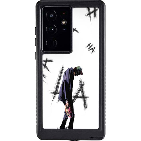 DC Comics The Joker HAHAHA Walking Galaxy S24 Ultra Waterproof Case