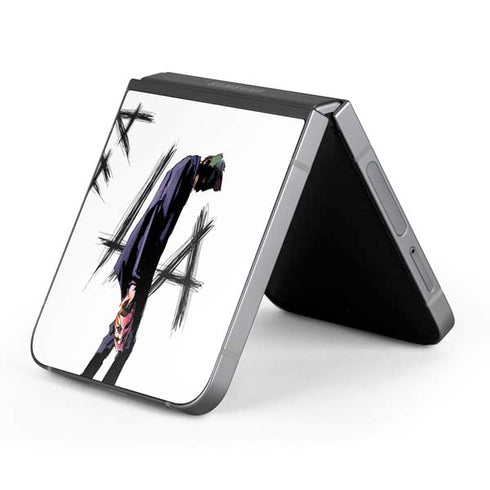 DC Comics The Joker HAHAHA Walking Galaxy Z Flip6 Skin