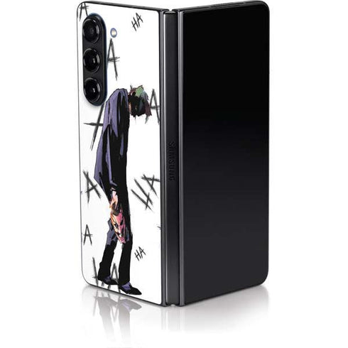 DC Comics The Joker HAHAHA Walking Galaxy Z Fold5 5G Skin