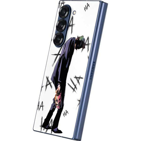DC Comics The Joker HAHAHA Walking Galaxy Z Fold6 Skin