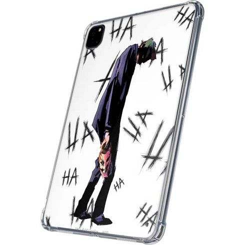 DC Comics The Joker HAHAHA Walking iPad Pro 11in (2024) Clear Case