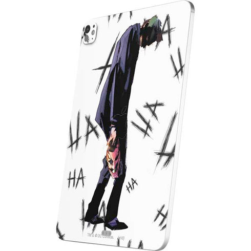 DC Comics The Joker HAHAHA Walking iPad Pro 13in M4 (2024) Skin