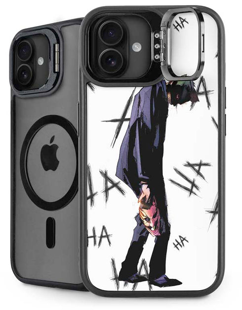 DC Comics The Joker HAHAHA Walking iPhone 16 Kickstand Case