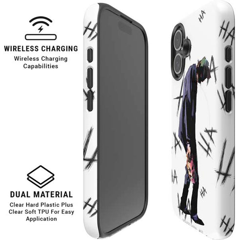 DC Comics The Joker HAHAHA Walking iPhone 16 Magsafe Impact Case