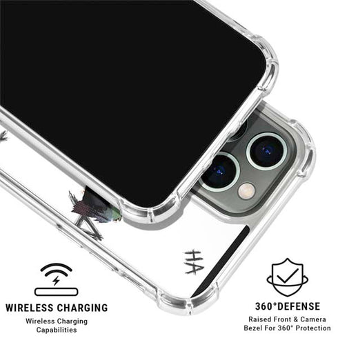 DC Comics The Joker HAHAHA Walking iPhone 16 Pro Max Clear Case