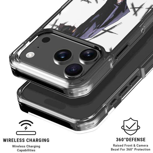 DC Comics The Joker HAHAHA Walking iPhone 18 Pro Clear Case