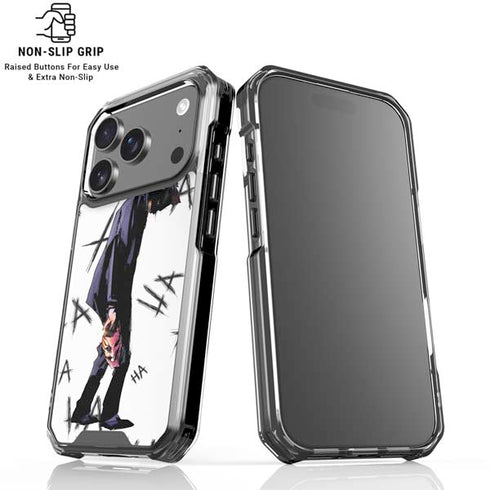 DC Comics The Joker HAHAHA Walking iPhone 18 Pro Clear Case