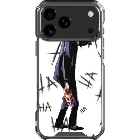 DC Comics The Joker HAHAHA Walking iPhone 18 Pro Max Clear Case