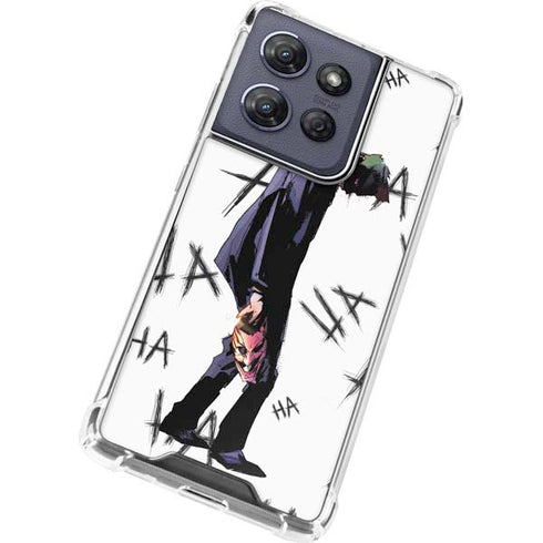 DC Comics The Joker HAHAHA Walking Moto G 5G (2025) Clear Case