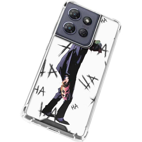 DC Comics The Joker HAHAHA Walking Moto G Play 5G (2025) Clear Case