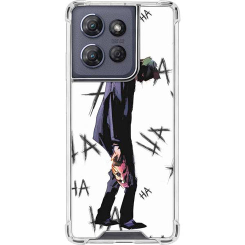 DC Comics The Joker HAHAHA Walking Moto G Power 5G (2025) Clear Case