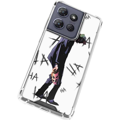 DC Comics The Joker HAHAHA Walking Moto G Stylus 5G (2025) Clear Case