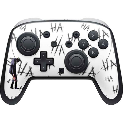 DC Comics The Joker HAHAHA Walking Nintendo Switch 2 (2025) Pro Controller Skin