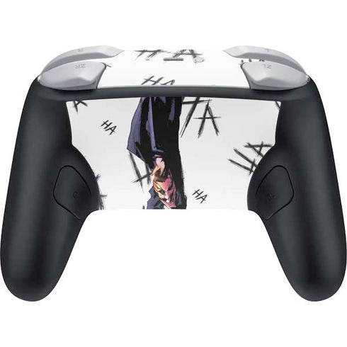 DC Comics The Joker HAHAHA Walking Nintendo Switch 2 (2025) Pro Controller Skin
