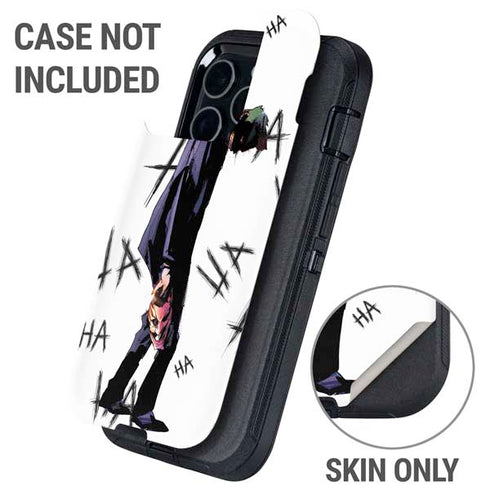 DC Comics The Joker HAHAHA Walking Otterbox Defender iPhone Skin
