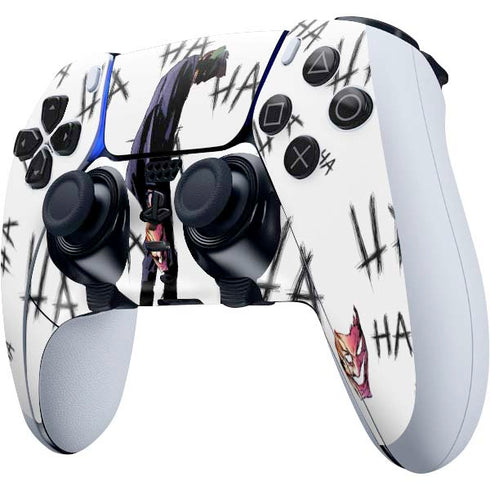 DC Comics The Joker HAHAHA Walking PS5 DualSense Edge Pro Controller Skin