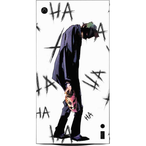 DC Comics The Joker HAHAHA Walking XBox Series X Digital Edition Console Skin